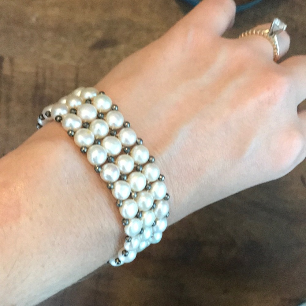 Real pearl bracelet